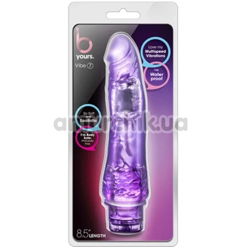 Вібратор B Yours Vibe 7, фіолетовий