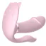 Вибратор для клитора и точки G с подогревом Crushious Fritz, светло-розовый - Фото №3
