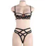 Комплект Star Night Elegant Embroidery Fashion Bra Set, чорний: бюстгальтер + трусики - Фото №6