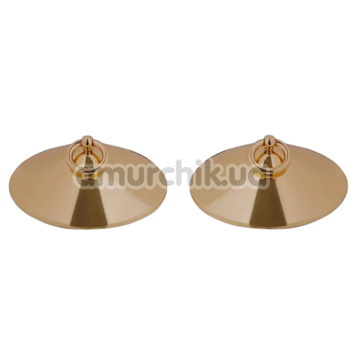 Прикраси для сосків Guilty Pleasure Linking Loop Covers, золоті