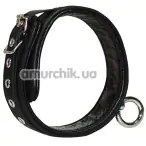 Ошейник с кольцом Zado Wild Thing Halsfessel Bondage Collar, черный - Фото №1