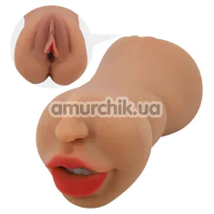 Мастурбатор Crazy Bull Zoey, коричневый - Фото №1