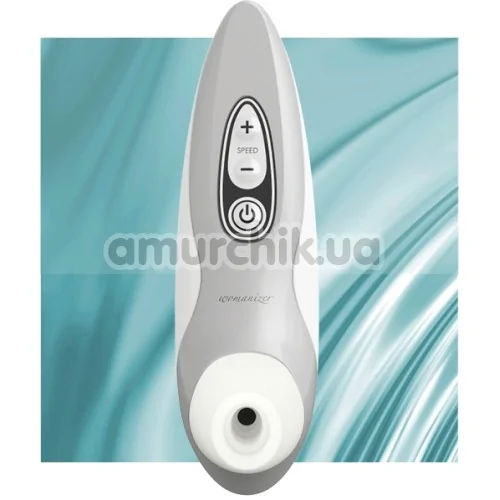 Симулятор орального сексу для жінок Womanizer Pro40, сірий