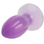 Анальна пробка Hi-Rubber 4.8 Inch Butt Plug, фіолетова - Фото №4