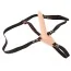 Страпон з вібрацією Vibrating Strap-On, тілесний - Фото №4