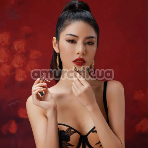 Зажимы для сосков Lockink Stag Nipple Clamps, золотые