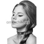 Ошейник Bijoux Pour Toi Fetish, чёрный - Фото №1