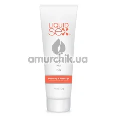 Массажный лубрикант с согревающим эффектом Liquid Sex Warming & Massage, 118 мл - Фото №1