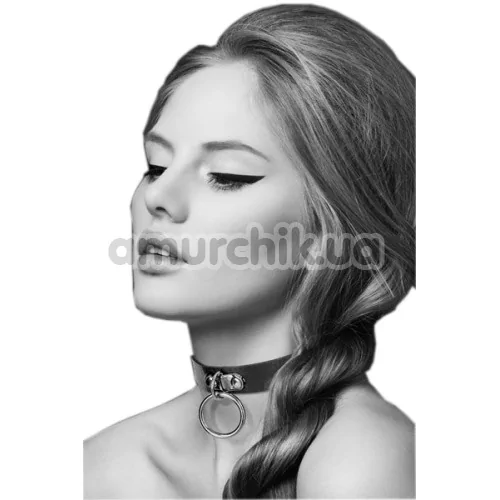 Ошейник Bijoux Pour Toi Fetish, чёрный - Фото №1