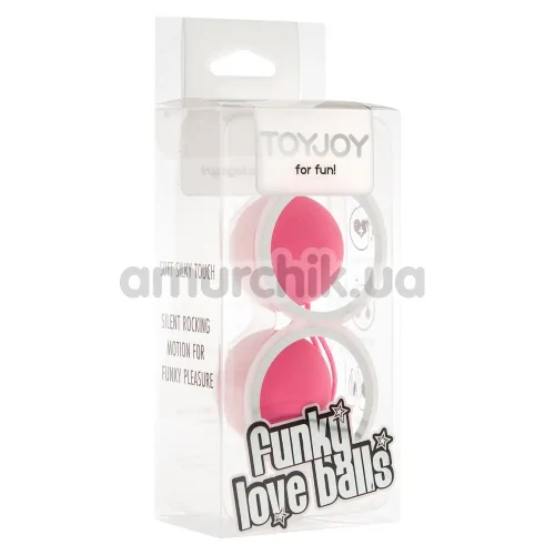 Кульки Funky Love Balls Pink рожеві