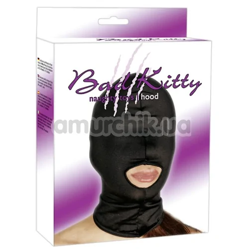 Маска Bad Kitty Naughty Toys Hood Mouth, розовая