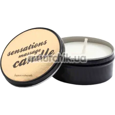 Массажная свеча Bijoux Indiscrets Sensations Massage Candle, 35 г - Фото №1