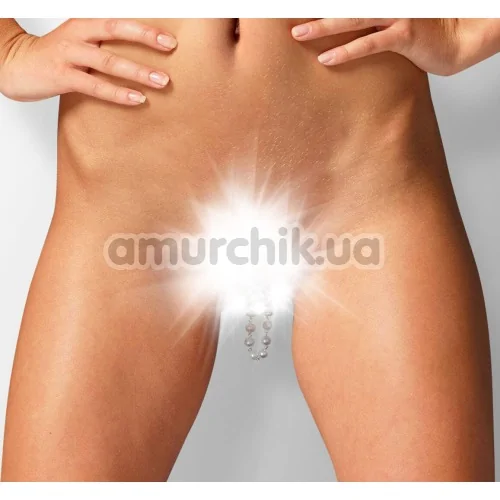 Затискач для клітора Art of Sex Clit Clamp Royal Pearls, срібний