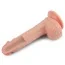 Фаллоимитатор Dual-Layered Silicone Nature Cock LV4003, телесный - Фото №8