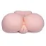 Штучна вагіна та анус з вібрацією Boss Of Toys Vibrating Life-Sized Pussy & Ass XXL, тілесна - Фото №3