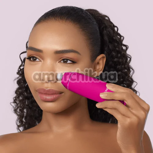 Микродермабразионное устройство для удаления черных точек Geske MicroDermabrasion Blackhead Remover 7 in 1, ярко-розовое