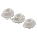 Набор насадок на симулятор орального секса для женщин Womanizer Premium, Classic (Size S), серые - Фото №1