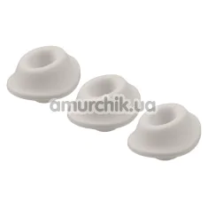 Набір насадок на симулятор орального сексу для жінок Womanizer Premium, Classic (Size S), сірі - Фото №1