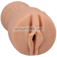 Искусственная вагина Signature Strokers Lily Larimar Pocket Pussy, телесная - Фото №1