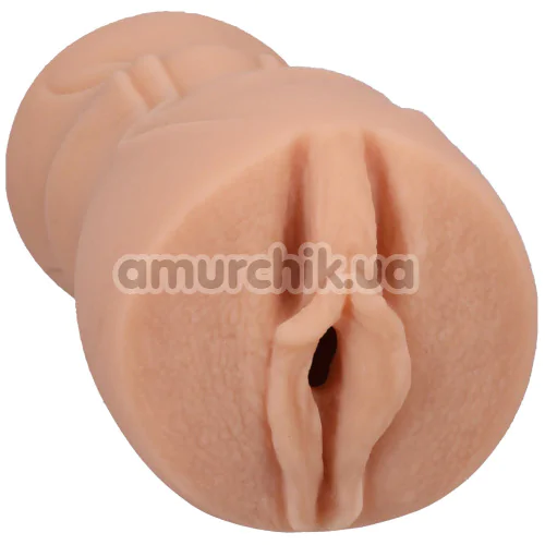 Искусственная вагина Signature Strokers Lily Larimar Pocket Pussy, телесная - Фото №1