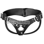Трусики для страпона Strap U Bodice, чорні - Фото №1