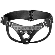 Трусики для страпона Strap U Bodice, чорні - Фото №1