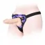 Трусики для страпона Lovetoy Orgazm Cozy Harness Series + 4 кільця, фіолетові - Фото №2