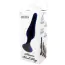 Анальная пробка Boss Series Silicone Purple Plug Large, черная - Фото №4
