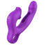 Вибратор для клитора и точки G Sweet Play G-Spot Vibrator With Clitoral Licking & Flapping A17, фиолетовый - Фото №10