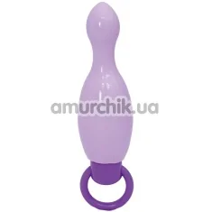Анальная пробка с вибрацией Tiny Passion Twisters 2PB3798-22, фиолетовая - Фото №1