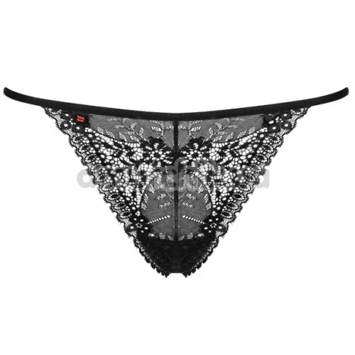 Трусики-стринги Obsessive Intensa Thong, черные