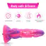 Фаллоимитатор-насадка Hismith Anal Toy For HiHismith Ophicone Silicone Dildo, розовый - Фото №4