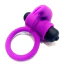 Эрекционное кольцо c вибрацией Virgite Essentials Clitorial Vibrating Ring E9, фиолетовое - Фото №3