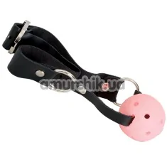 Кляп Breathable Ball Gag, розовый - Фото №1