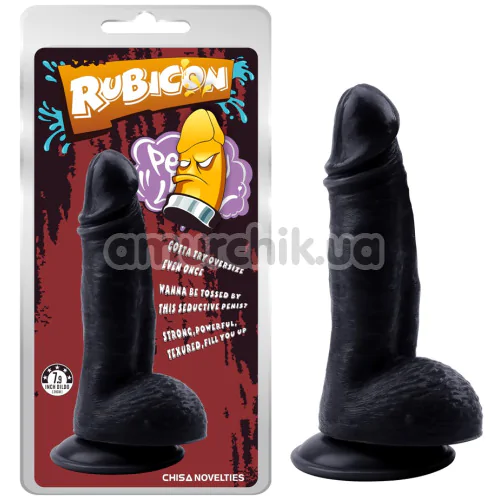 Фаллоимитатор Rubicon Mighty Ravage Penis 7.9, черный