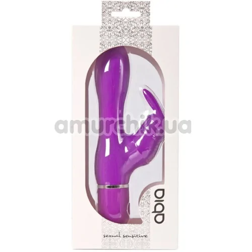 Вибратор Abia Delphine Purple, фиолетовый