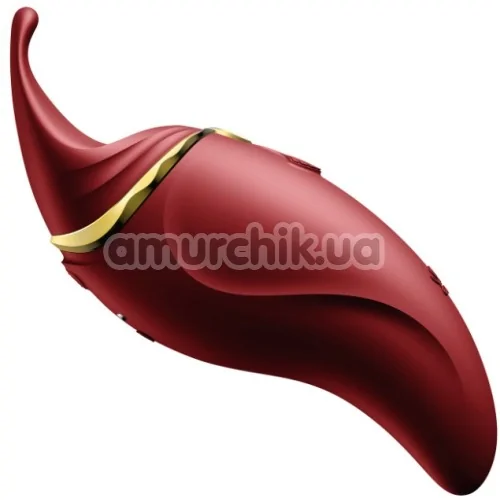Клиторальный вибратор Zalo Hero Clitoral Massager, красный