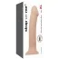 Фаллоимитатор Strap-On-Me Dual Density Silicone Bendable Dildo XL, телесный - Фото №4