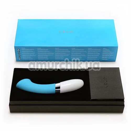Вибратор Lelo Gigi Turquoise Blue (Лело Джиджи Тарквойс Блю), бирюзовый