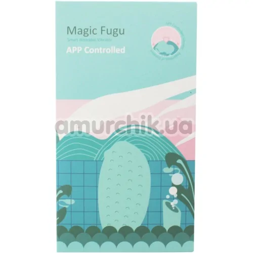 Віброяйце Magic Motion Magic Fugu, бірюзове