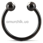 Эрекционное кольцо Rebel Men's Gear Glans Ring, черное - Фото №1