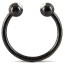 Эрекционное кольцо Rebel Men's Gear Glans Ring, черное - Фото №1