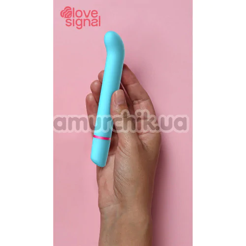 Вібратор для точки G Love Signal Spot On Slim, блакитний