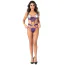 Боди Daring Intimates Heart Lace Teddy With Jewel, фиолетовое - Фото №1