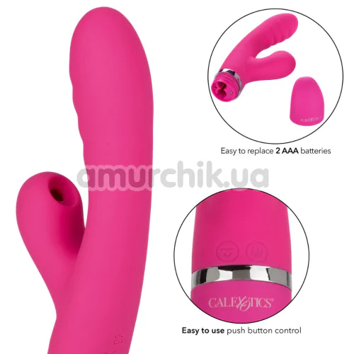 Вібратор Foreplay Frenzy Pucker, рожевий