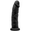 Фалоімітатор Silexd Premium Silicone Dildo Model 2 Size 7.5, чорний - Фото №1