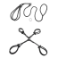 Бондажний набір Roomfun Binding Rope Convenient Set, чорний - Фото №1