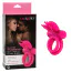 Віброкільце Silicone Rechargeable Butterfly Dual Ring, рожеве - Фото №11
