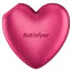 Симулятор орального сексу для жінок з вібрацією Satisfyer Cutie Heart Battery Powered, яскраво-рожевий - Фото №3