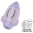 Симулятор орального секса для женщин с вибрацией Satisfyer Mission Control, фиолетовый - Фото №5